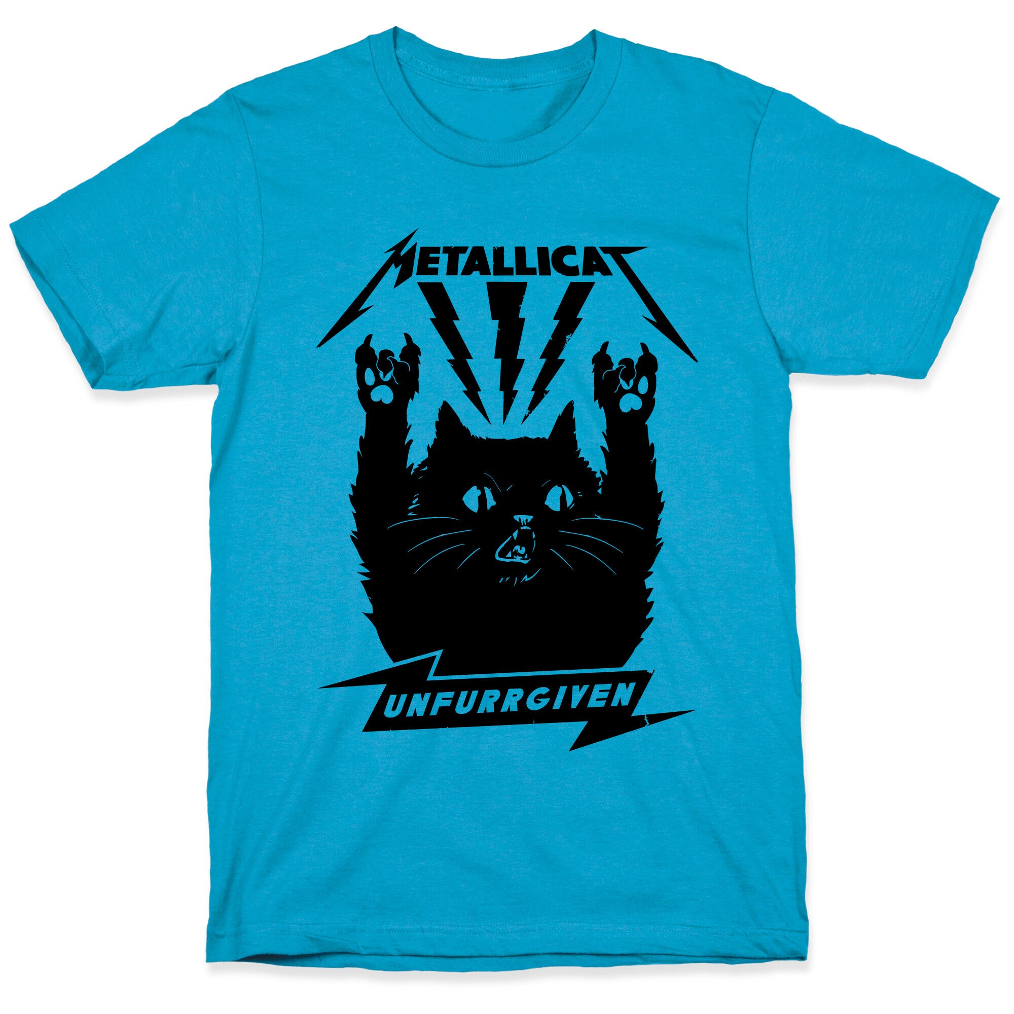 Metallicat Unfurrgiven Black Edition Unisex Triblend Tee